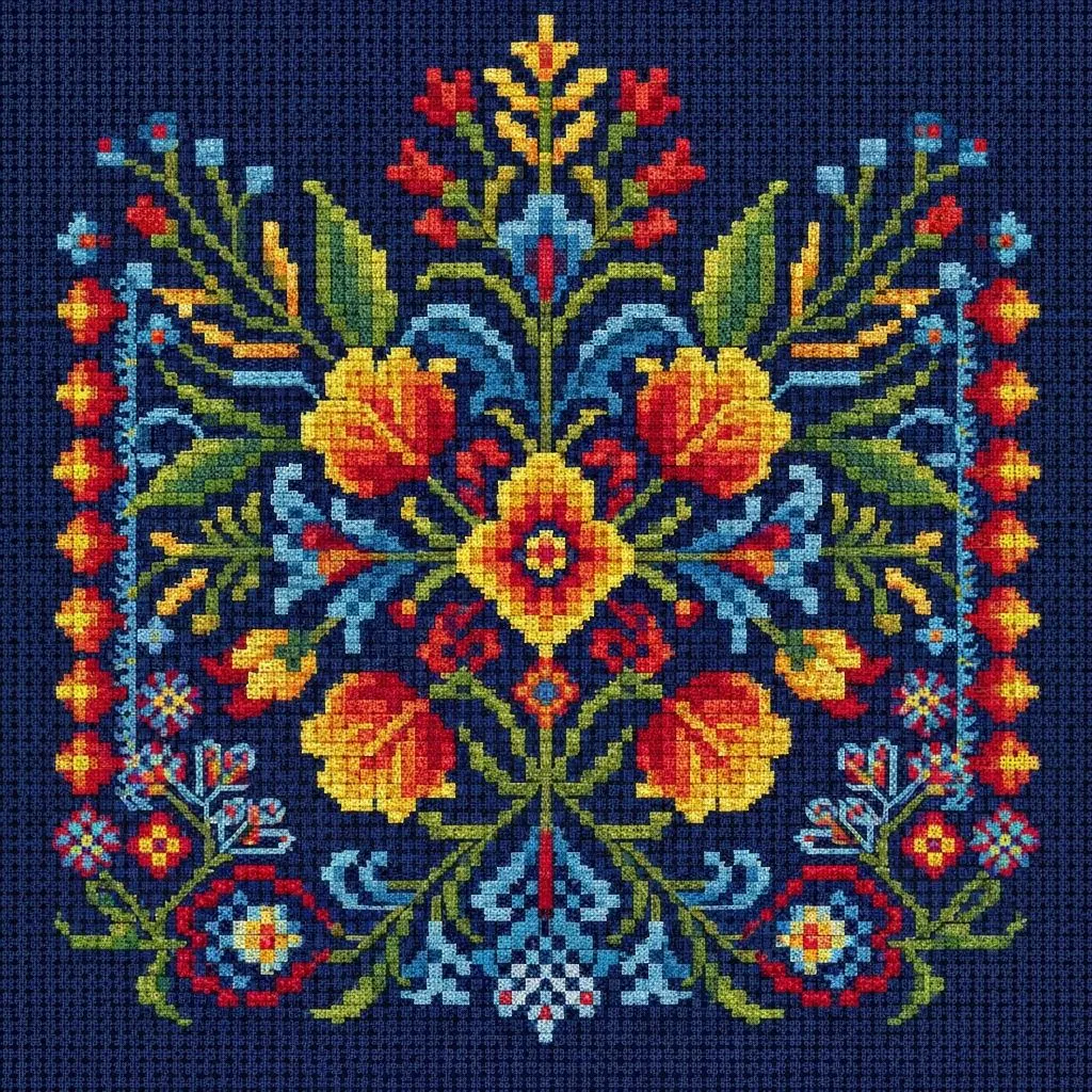 Free cross stitch pattern example 2