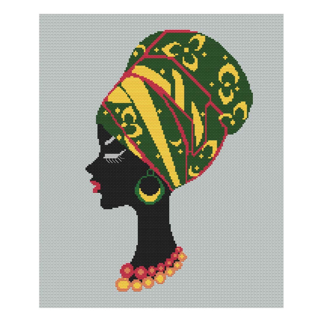 African Woman Silhouette 